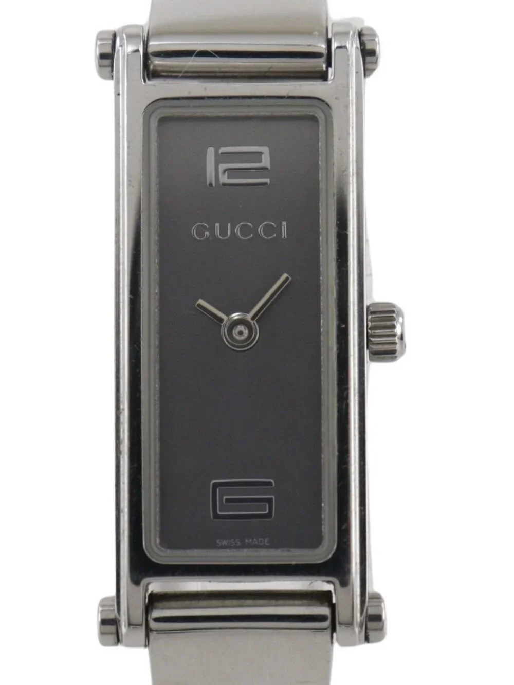 GUCCI Watches 1500L SilverDial Stainless Steel Quartz Analog display Women